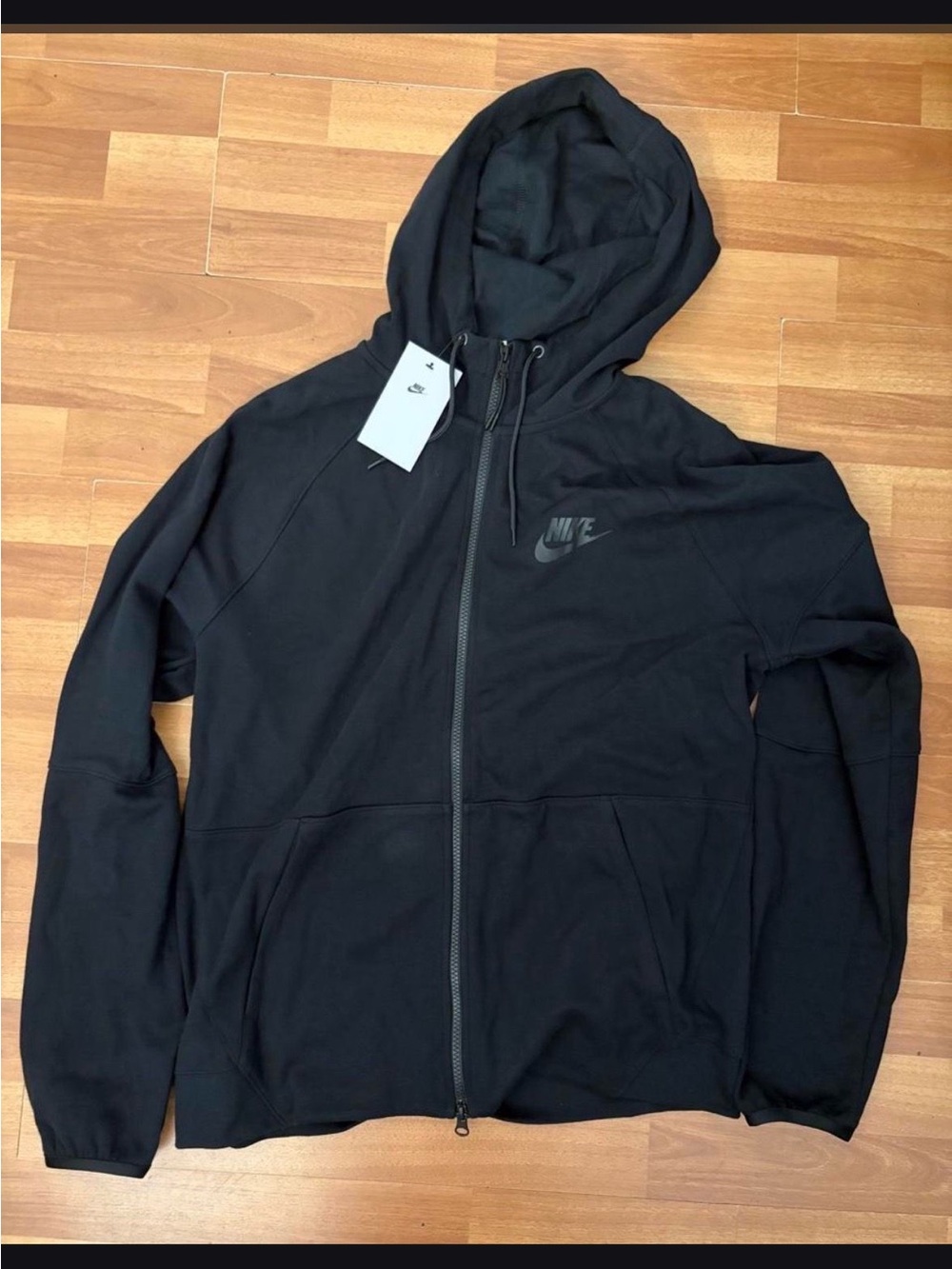 Nike Black Full-Zip Hoodie Jacket
